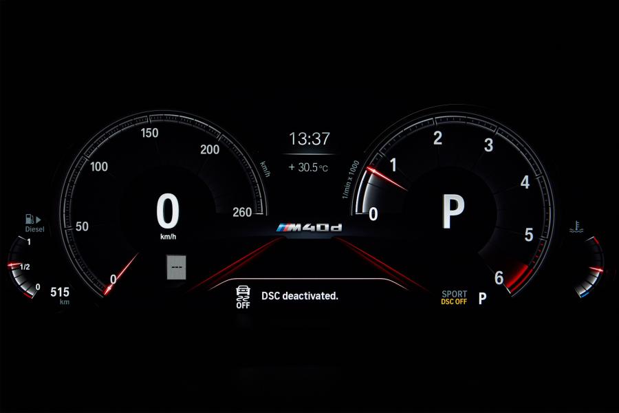 Панель приборов BMW X4 M40d (G02) 2018 года  (WW) (фото 203 из 213)